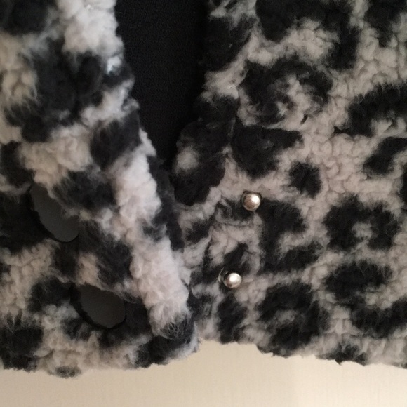 Victoria Secret Pink Sherpa leopard print jacket - Picture 5 of 5